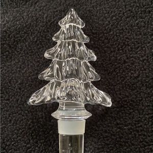MIKASA HOLIDAY TIME CRYSTAL BOTTLE STOPPER  #T8193/900 NWOT IN ORIGINAL BOX